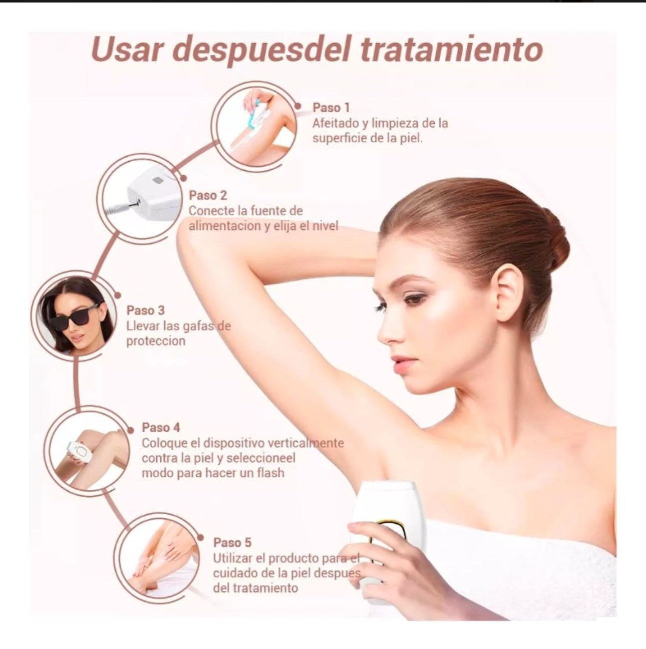 Depilador Láser Ipl